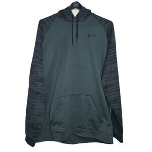Nike Hoodie Mens 4XL Dri-Fit Pullover Spell Out Sleeves Swoosh 860463-372